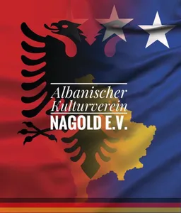 Logoja e Shoqatës Kulturore Shqiptare Nagold e.V.